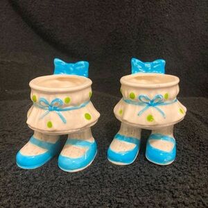 Carlton Walking Ware Vintage Egg Cups